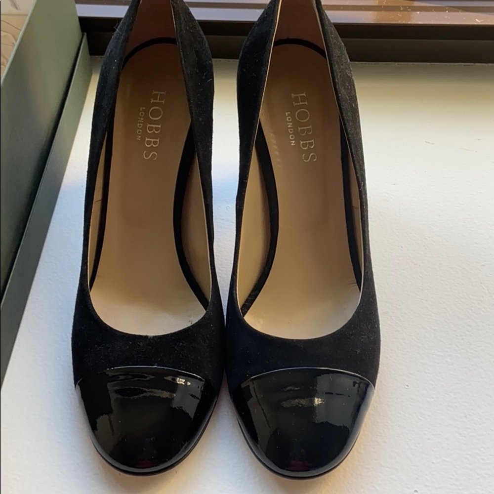 Hobbs Suede Block Heels NWT 6.5